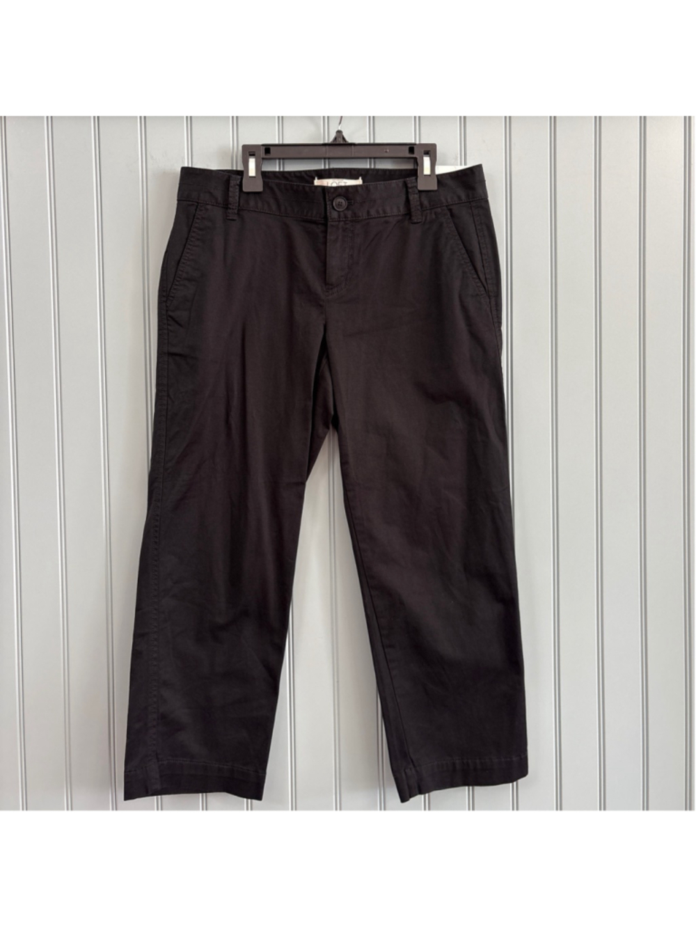 Ann Taylor LOFT Black Ankle & Cropped Pants Size 4